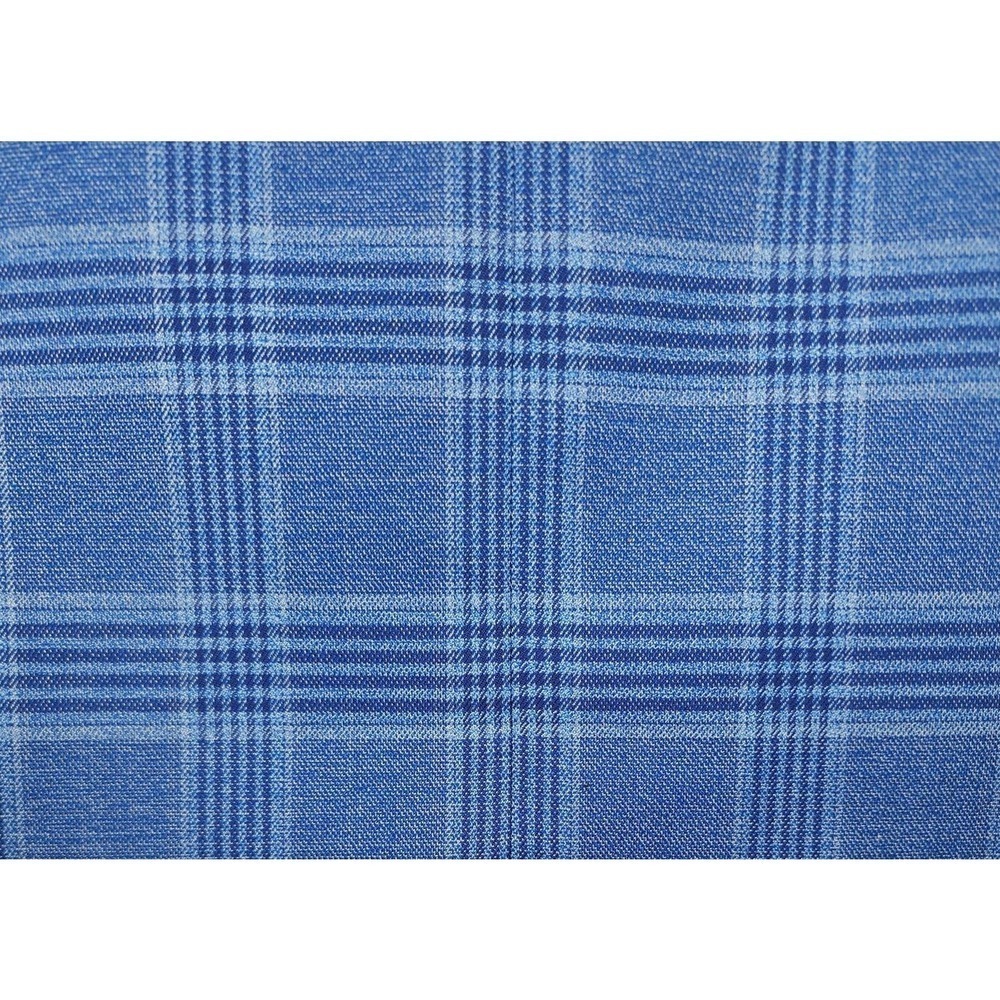 Tommy Hilfiger Mens Modern Fit Sport Coat Blazer 36R Blue Plaid Flex Stretch NWT - Picture 5 of 5